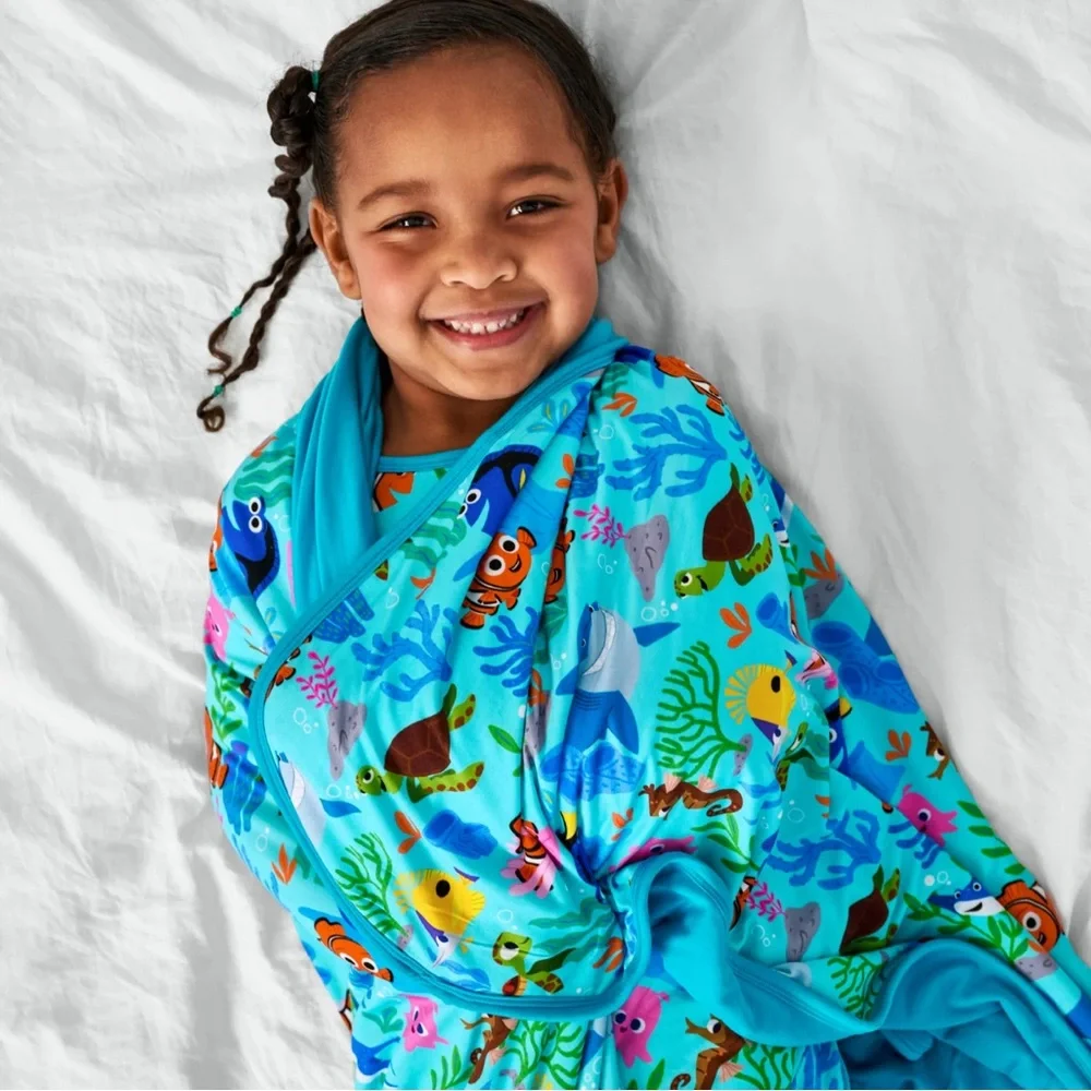 Little Sleepies Nemo’s Reef Large Cloud Blanket